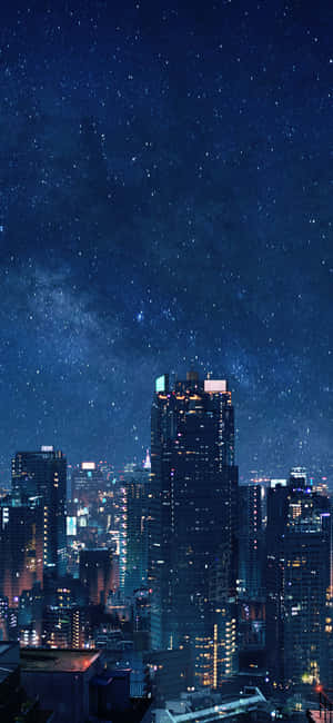 Fondo de Ciudad Anime — iPhone 17 Pro Fondos de pantalla
