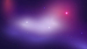 Fondo estrellado con estrellas blancas y púrpuras en un wallpaper de galaxia.