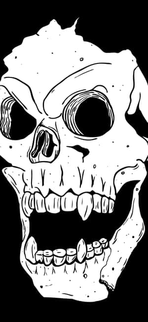 Skull Phone — iPhone 16 Fondos de pantalla