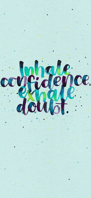 Inspira Confianza Motivacional iPhone — Galaxy S25 Ultra Fondos de pantalla