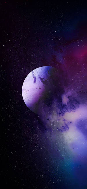 Iphone 11 Púrpura — Galaxia Fondos de pantalla
