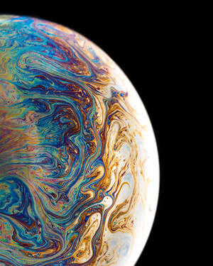 Fondo de pantalla Iphone 12 Pro Max Planeta Psicodélico — iPhone 13 Pro Max Fondos de pantalla