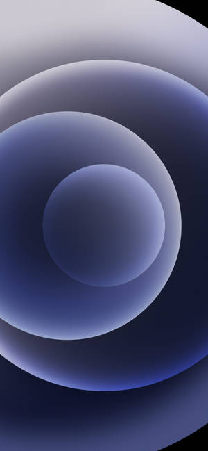 Fondo de pantalla iPhone 13 círculos abstractos púrpura — iPhone 14 Pro Fondos de pantalla