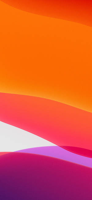 Fondo de pantalla abstracto rosa naranja iPhone 13 iOS — iPhone 15 Fondos de pantalla