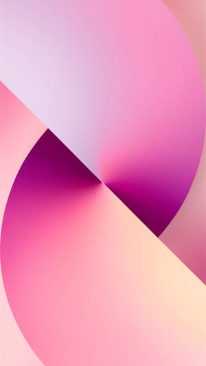 Fondo de pantalla rosa dividido para iPhone 13 Pro Max