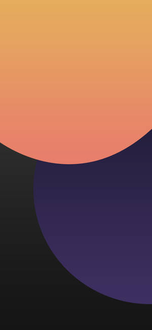 Fondo de pantalla iPhone 13 Pro naranja púrpura oscuro — Galaxy S25+ Fondos de pantalla