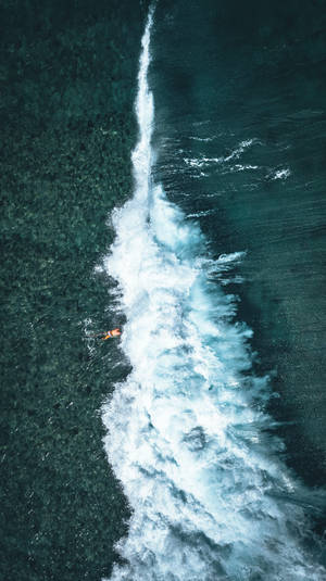 Fondo de olas oceánicas para iPhone genial — iPhone genial Fondos de pantalla