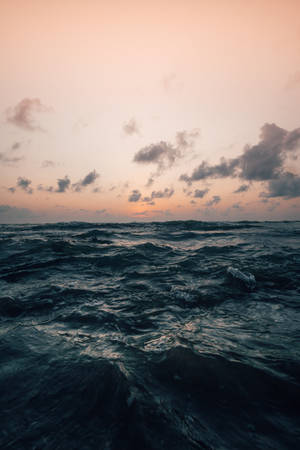 Fondo de pantalla genial de iPhone Horizonte Marino — iPhone genial Fondos de pantalla