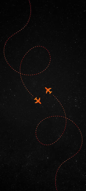 Fondo de pantalla aviones negros para iPhone — iPhone 14 Pro Max Fondos de pantalla