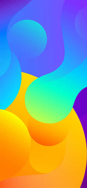 iPhone X Manchas de Pintura Abstractas — Galaxia A18 Fondos de pantalla