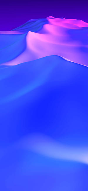 iPhone X Original Montañas Azules y Moradas — iPhone 18 Fondos de pantalla