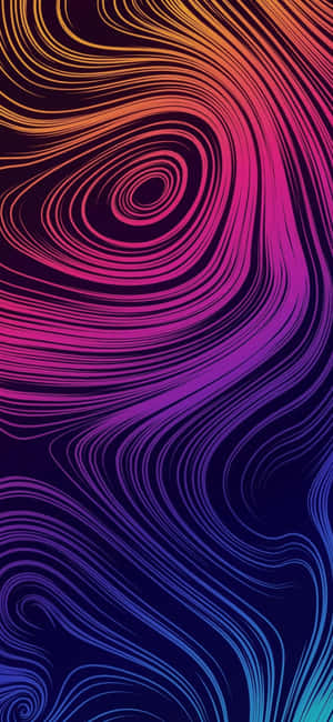 iPhone X Remolinos Abstractos — Galaxia A27 Fondos de pantalla