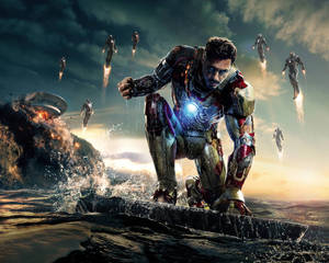 Fondo de pantalla de Iron Man sin máscara