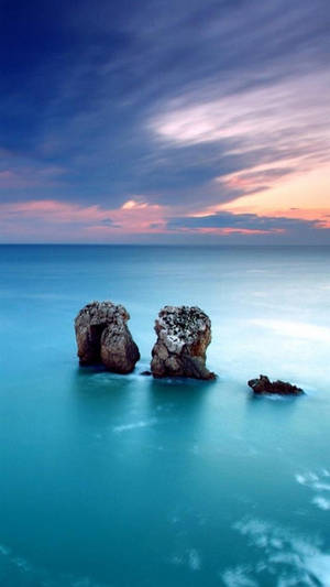 Islas de Roca Naturaleza iPhone — Naturaleza iPhone Fondos de pantalla
