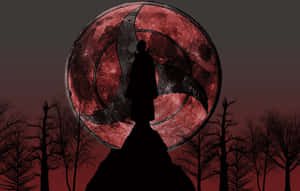 Itachi Uchiha Mirando el Cielo Nocturno — Itachi Fondos de pantalla