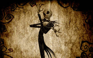 Jack Skellington Grunge de Halloween