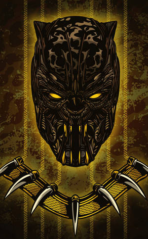 Fondo de pantalla de Jaguar Dorado Escalofriante Killmonger — Honor Pad Fondos de pantalla