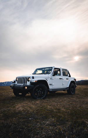 Fondo de pantalla Jeep Wrangler Blanco Super — RedMagic Tablet Fondos de pantalla