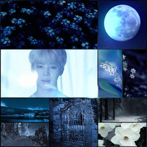 Jimin BTS Estética Etérea Luna — Estética de BTS Fondos de pantalla