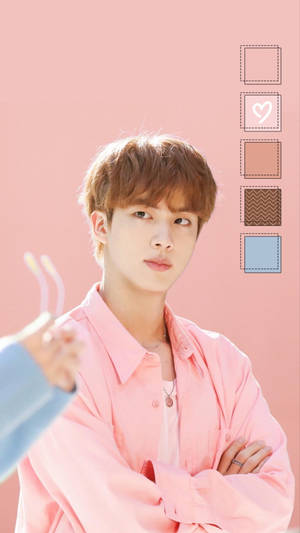 Jin Guapo Mundial Estética BTS — Estética de BTS Fondos de pantalla