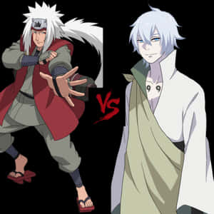 Jiraiya contra Suigetsu: Enfrentamiento de anime