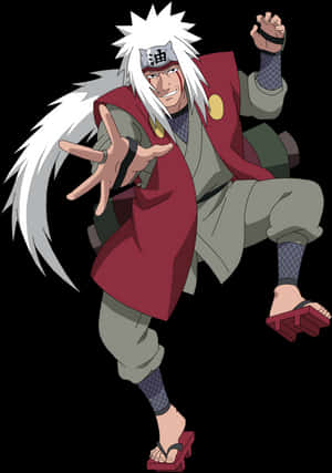 Jiraiya Personaje de Naruto Anime
