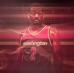 Fondo de pantalla de John Wall estética roja — Huawei nova Flip Fondos de pantalla