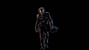 Joker caminando en negro Ultra HD