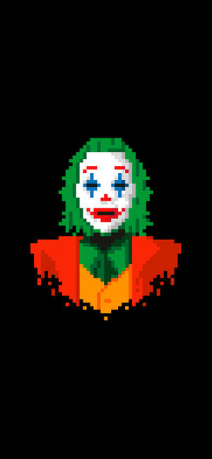 Joker Fondo de Pantalla Píxeles — iPhone 17e Fondos de pantalla