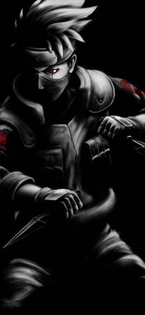 Kakashi oscuro para iPhone — Naruto iPhone GIF Fondos de pantalla