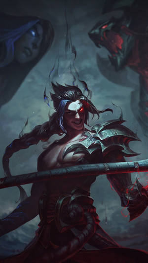 Kayn de LoL para iPhone — Anime oscuro GIF Fondos de pantalla