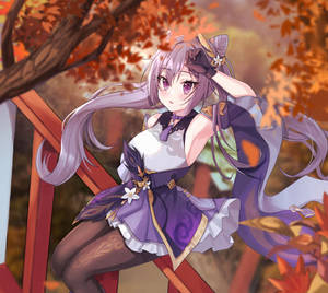 Keqing — Genshin impact GIF Fondos de pantalla