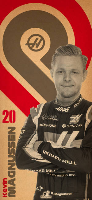 Kevin Magnussen 20 Haas Edit — iPhone 14 Pro Fondos de pantalla