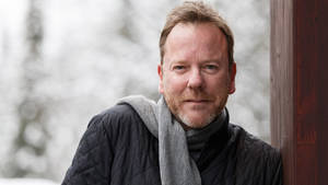 Kiefer Sutherland en Whistler Village, Canadá