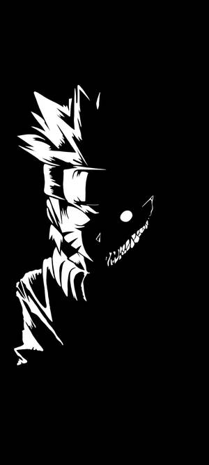 Kurama Indómito y Naruto Negro — Naruto iPhone GIF Fondos de pantalla