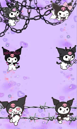 Kuromi Iphone — Sanrio GIF Fondos de pantalla