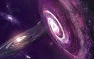 La belleza de la Galaxia Púrpura