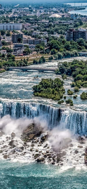Fondo 720p Cataratas del Niágara — Galaxia A18 Fondos de pantalla
