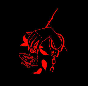 Estética en Negro y Rojo — Fondo rojo aesthetic Fondos de pantalla