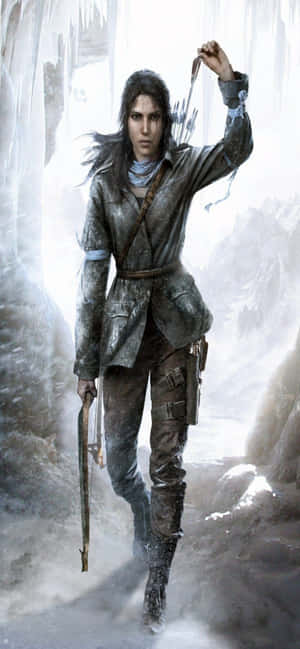 Fondo Rise Of The Tomb Raider para iPhone Xs Max — iPhone 11 Pro Max Fondos de pantalla