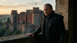 Varys contempla el futuro desde un balcón