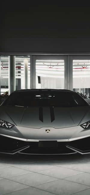 Lamborghini Negro iPhone — Galaxia A57 Fondos de pantalla