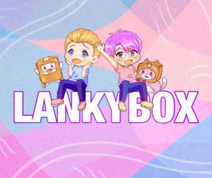 LankyBox Animados Adam y Justin Peluches — Lindo dibujo animado Fondos de pantalla