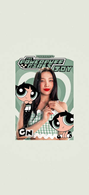 Fondo de pantalla de Las Chicas Superpoderosas Red Velvet Joy. — iPhone 15 Fondos de pantalla