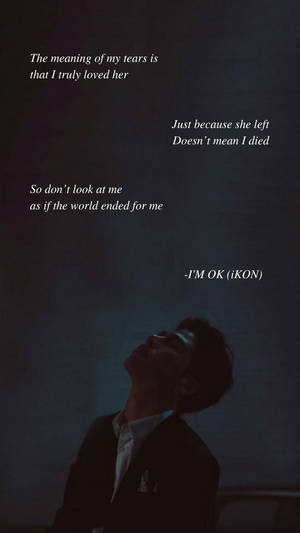Letra de I'm Okay de iKON — Kpop GIF Fondos de pantalla