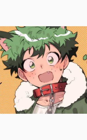 Leyenda: Adorable Deku con Chaqueta de Invierno Elegante — Galaxy Tab Active Fondos de pantalla
