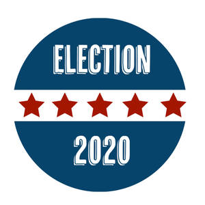 Fondo de pantalla de calcomanía de las elecciones 2020 — Limpio Fondos de pantalla