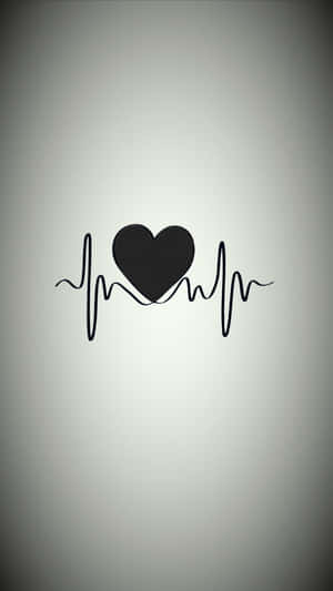 Fondo de corazón estético
