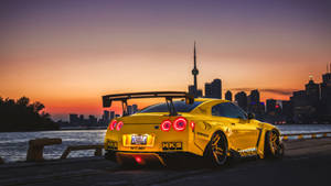 Revzilla HKS Nissan GT-R Amarillo 4K