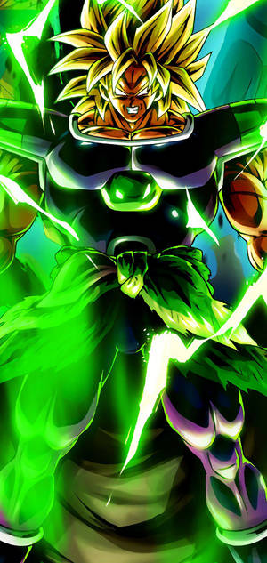 Fondo de pantalla de Super Saiyan Broly de Dragon Ball Super Broly — iPhone 14 Plus Fondos de pantalla